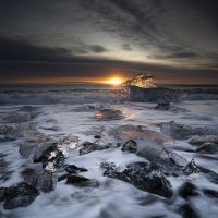 Diamond Beach Sunrise - Richard Handler